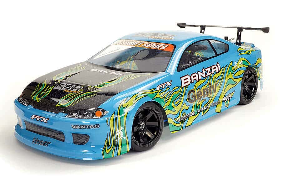 FTX Banzai 1 10th Street Drift Nitro 4WD RTR Blue FTX5534B