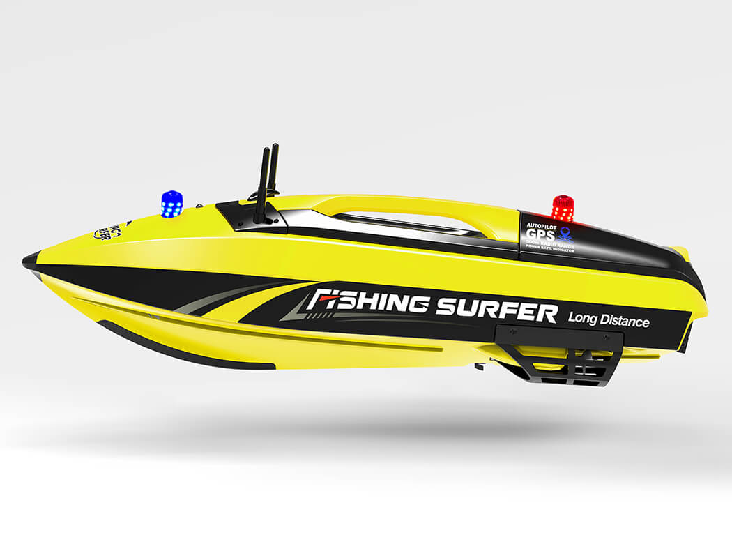 Rc fishing boat with reel on sale