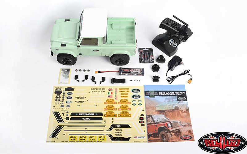 RC4WD Gelande II RTR 2015 Land Rover Defender D90 Heritage