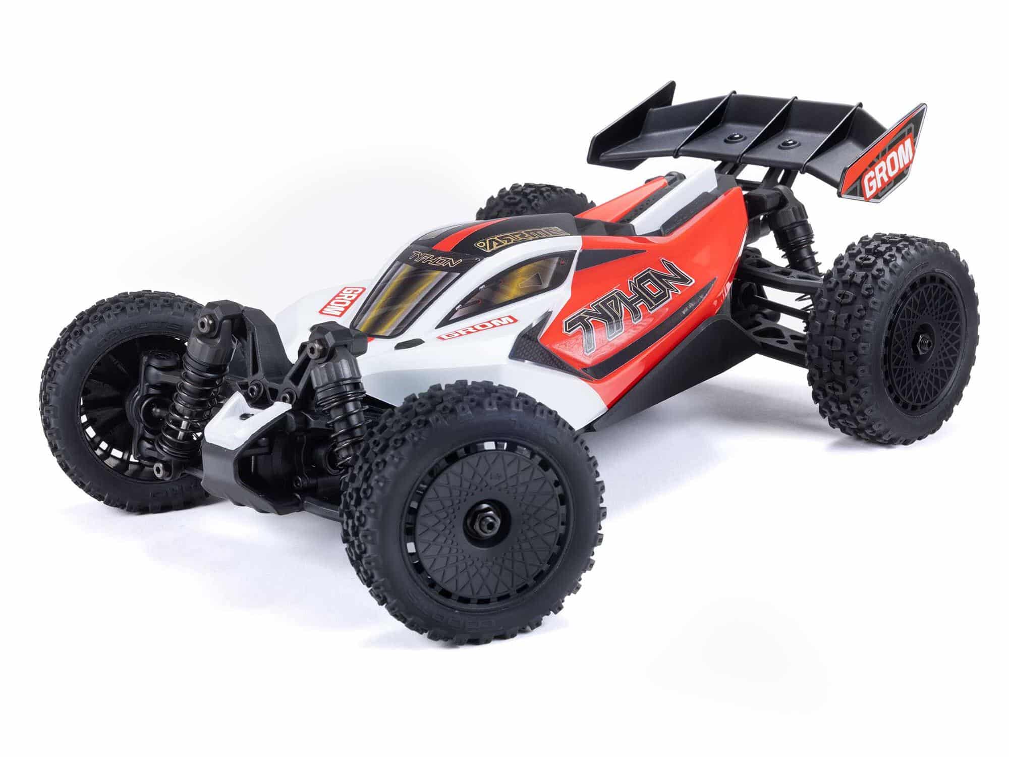 Arrma Typhon GROM 4WD Buggy 1 18th RTR Red ARA2106T2