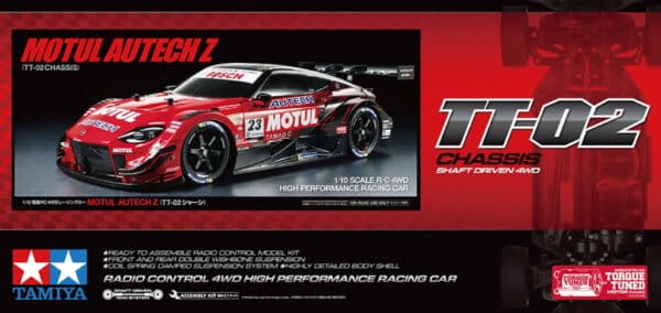 Tamiya TT-02D Drift Spec Chassis 58584 RC Model Shop Direct